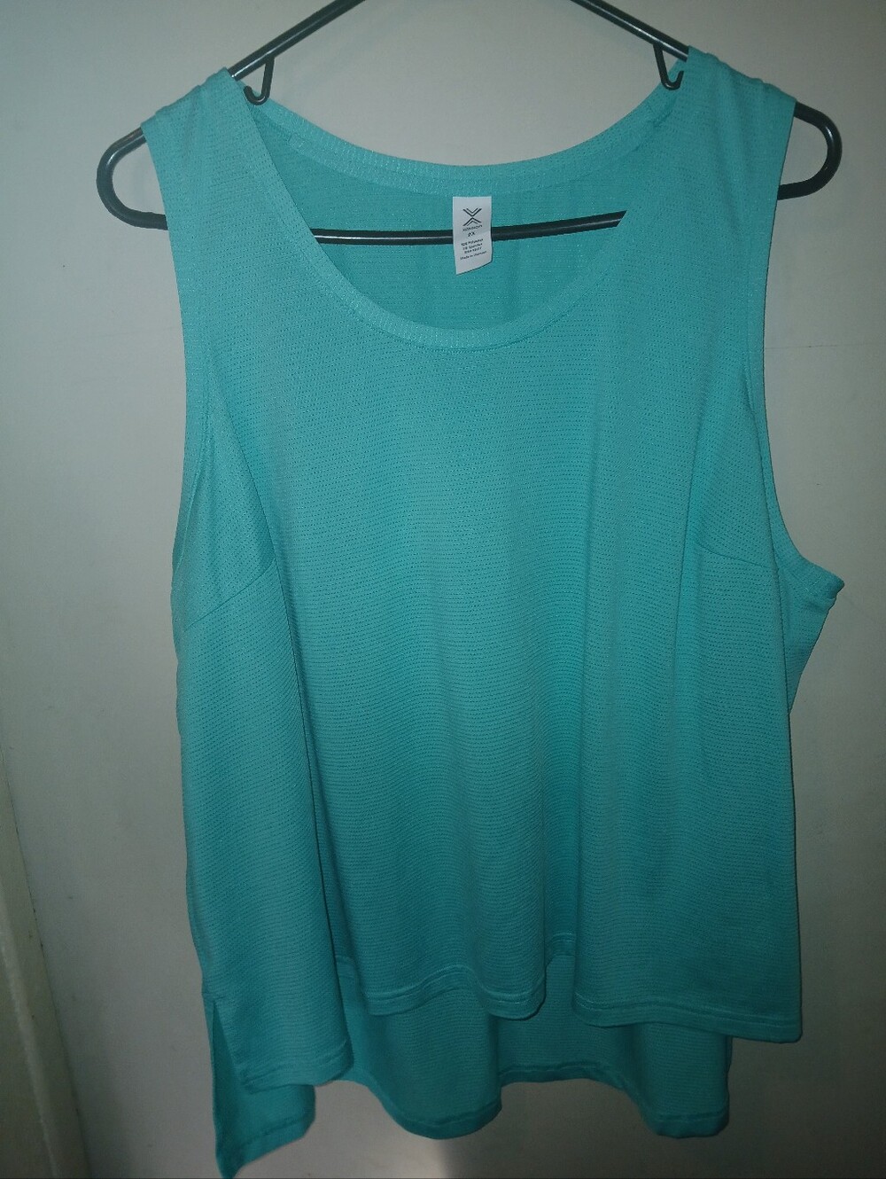 Xersion Aqua Layered Tank Top